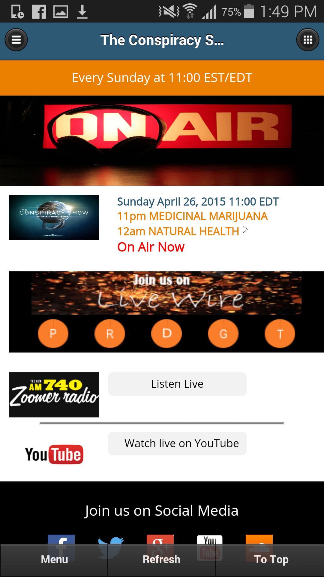 The Conspiracy Radio Show