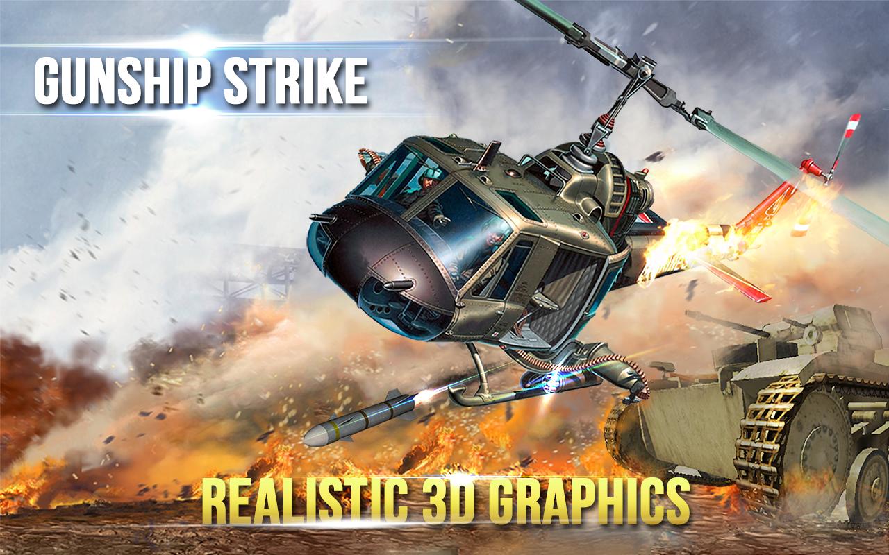 Airstrike Gunship Battle