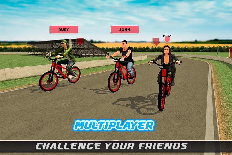 BMX Bicycle Racing Multiplayer