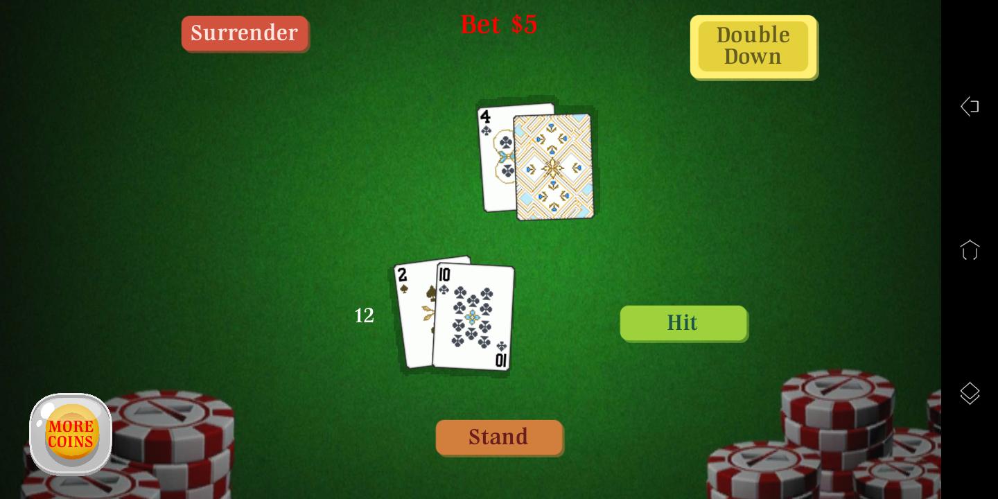 Blackjack 21 - card game