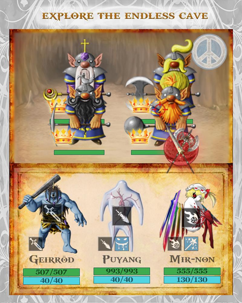 Fantasy Cave D&D Style RPG