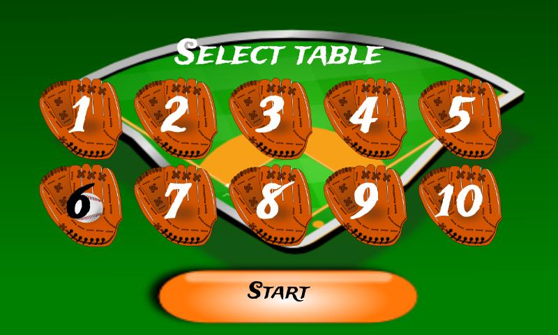 1st / 4th Grade Math Baseball