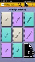 Visiting Cards Diary