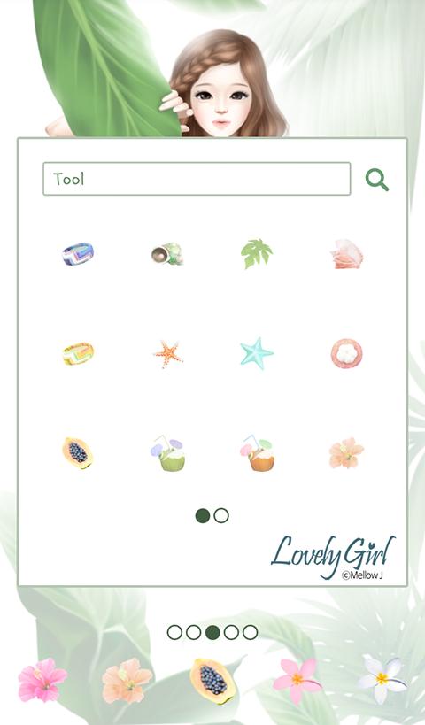 lovely girl forest dodol