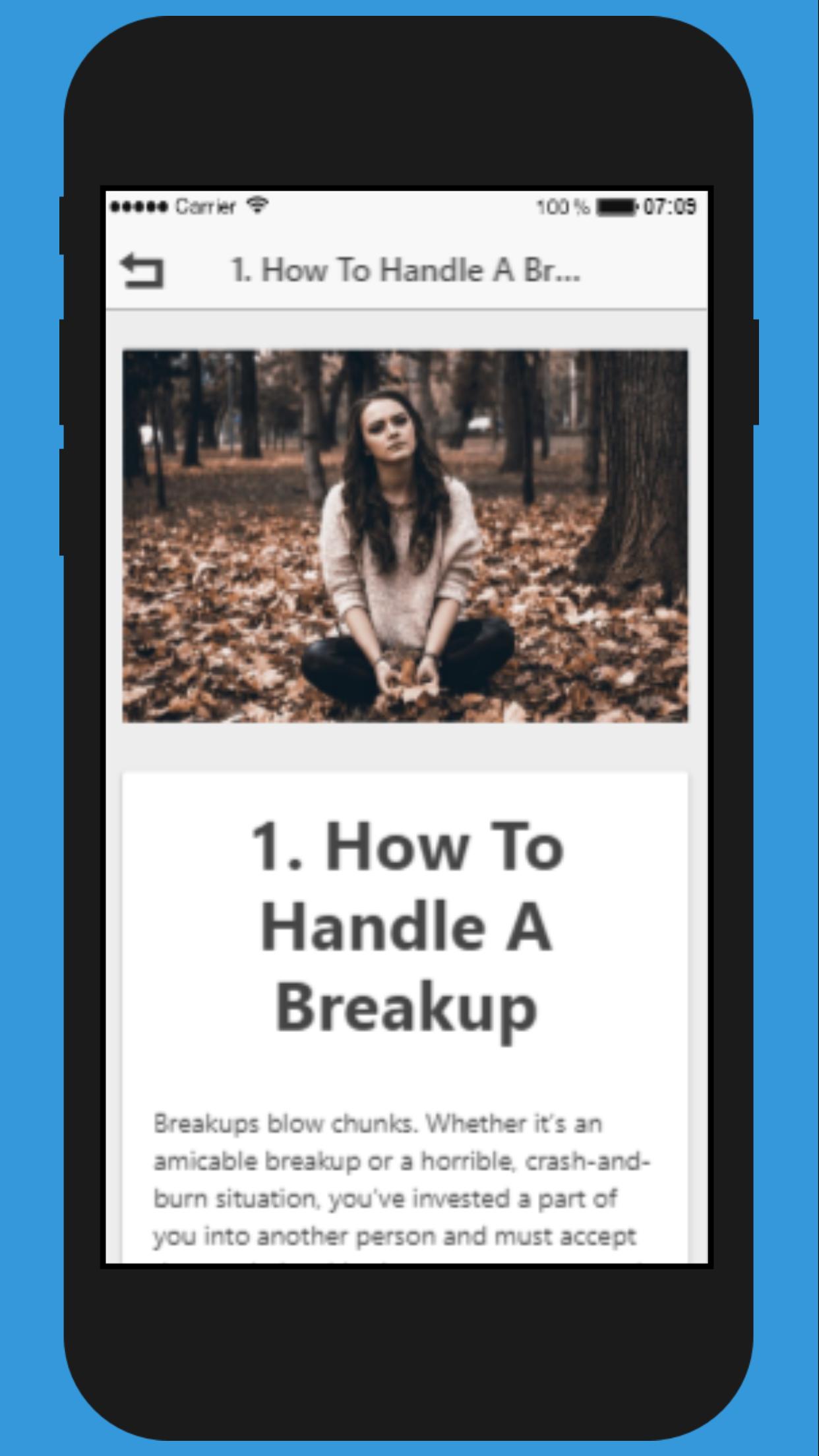 How to Deal With a Breakup