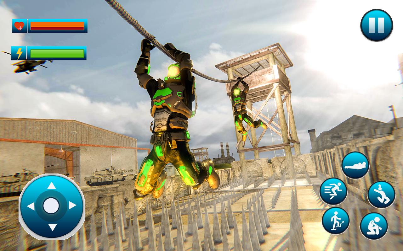 Futuristic Special Forces Robo