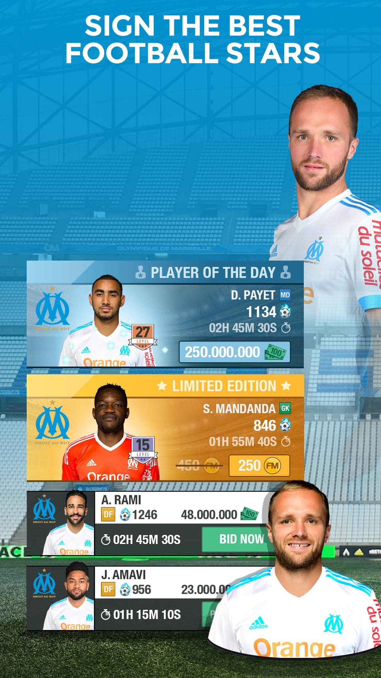 Olympique de Marseille Fantasy Manager 18