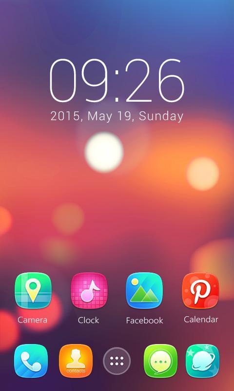 Ample GO Launcher Theme