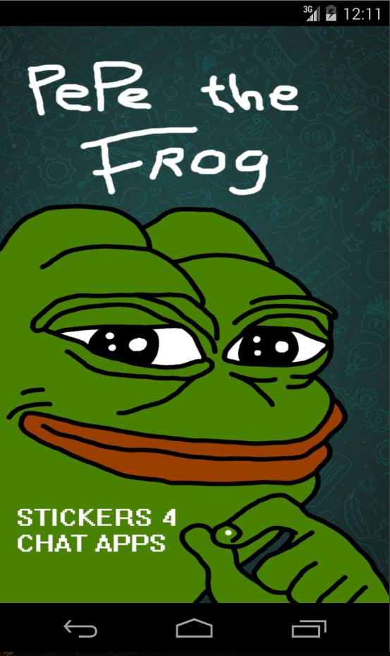 Pepe the Frog, stickers 4 chat