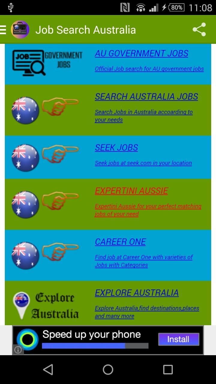 Australia Jobs Finder