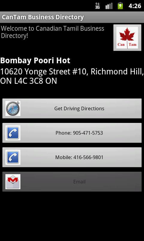 Can Tamil Business Directory