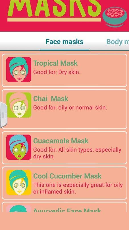 Face & body masks & scrubs