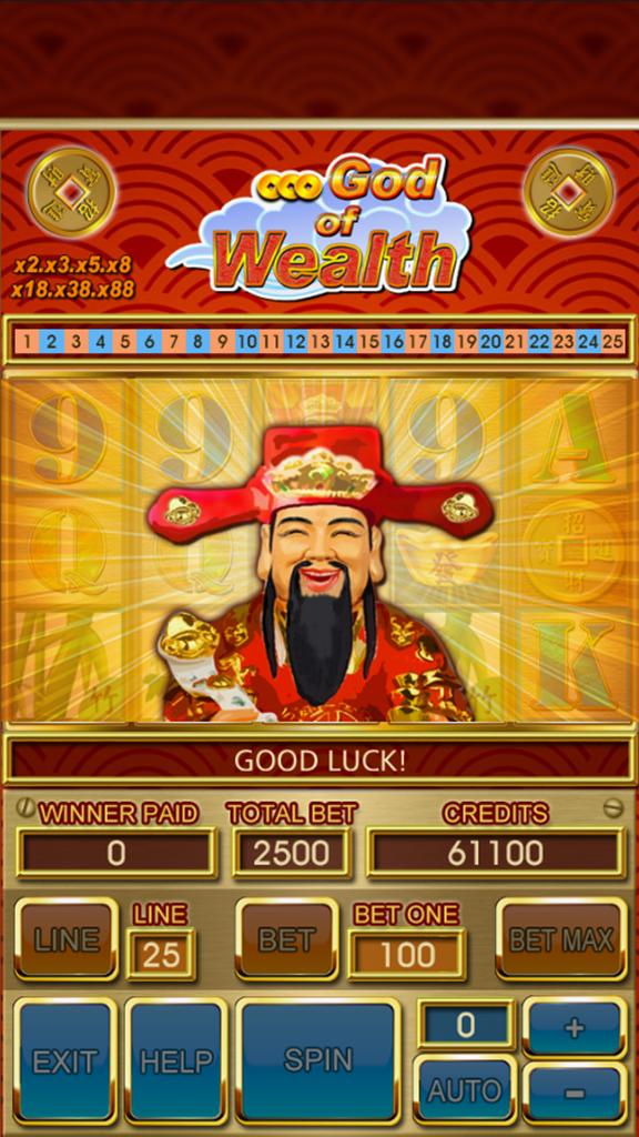 777 God Of Wealth Slot Machine