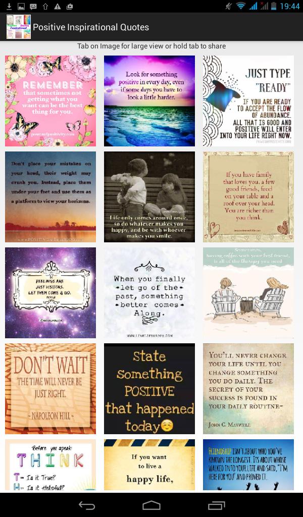 Positive Inspirational Quotes