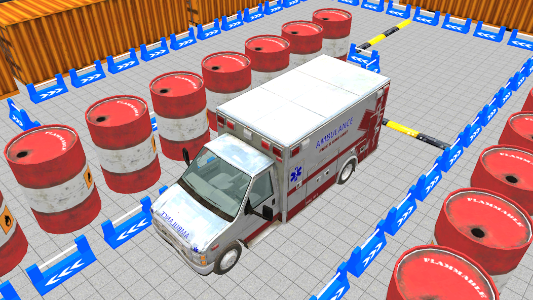 Parking Ambulance Game 3D