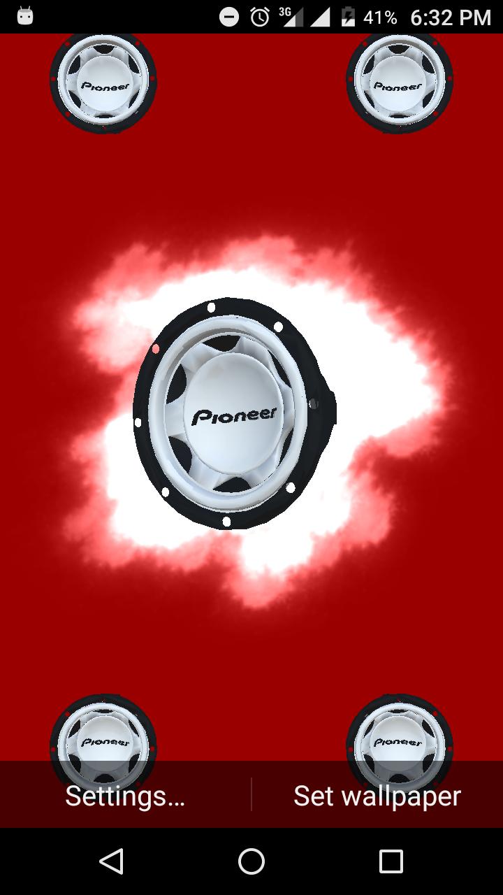 Speaker LiveWallpaper 3D Free