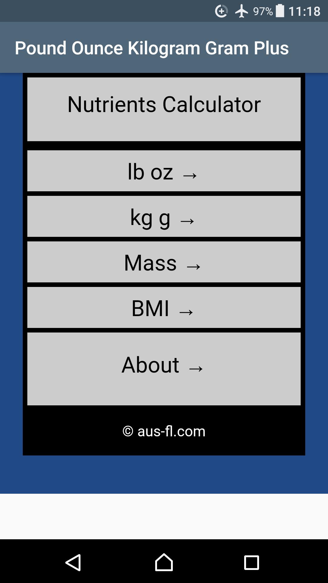 Pound Ounce Kilogram Gram Plus