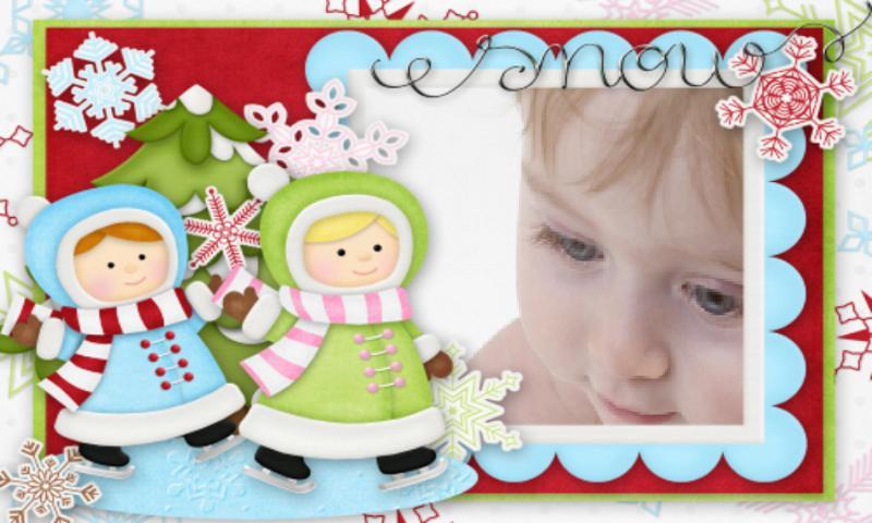 Christmas frame