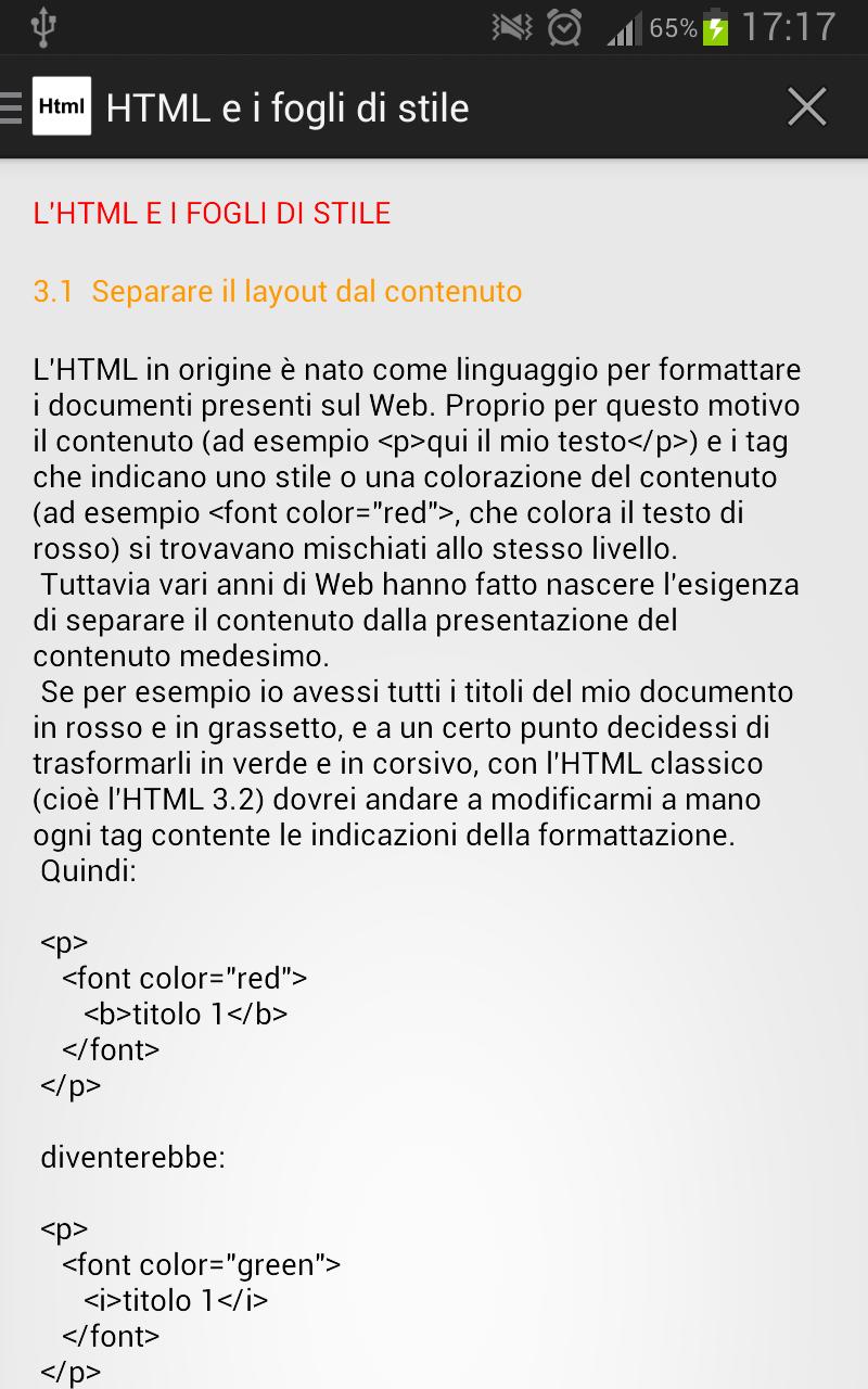Html Programming - ITA