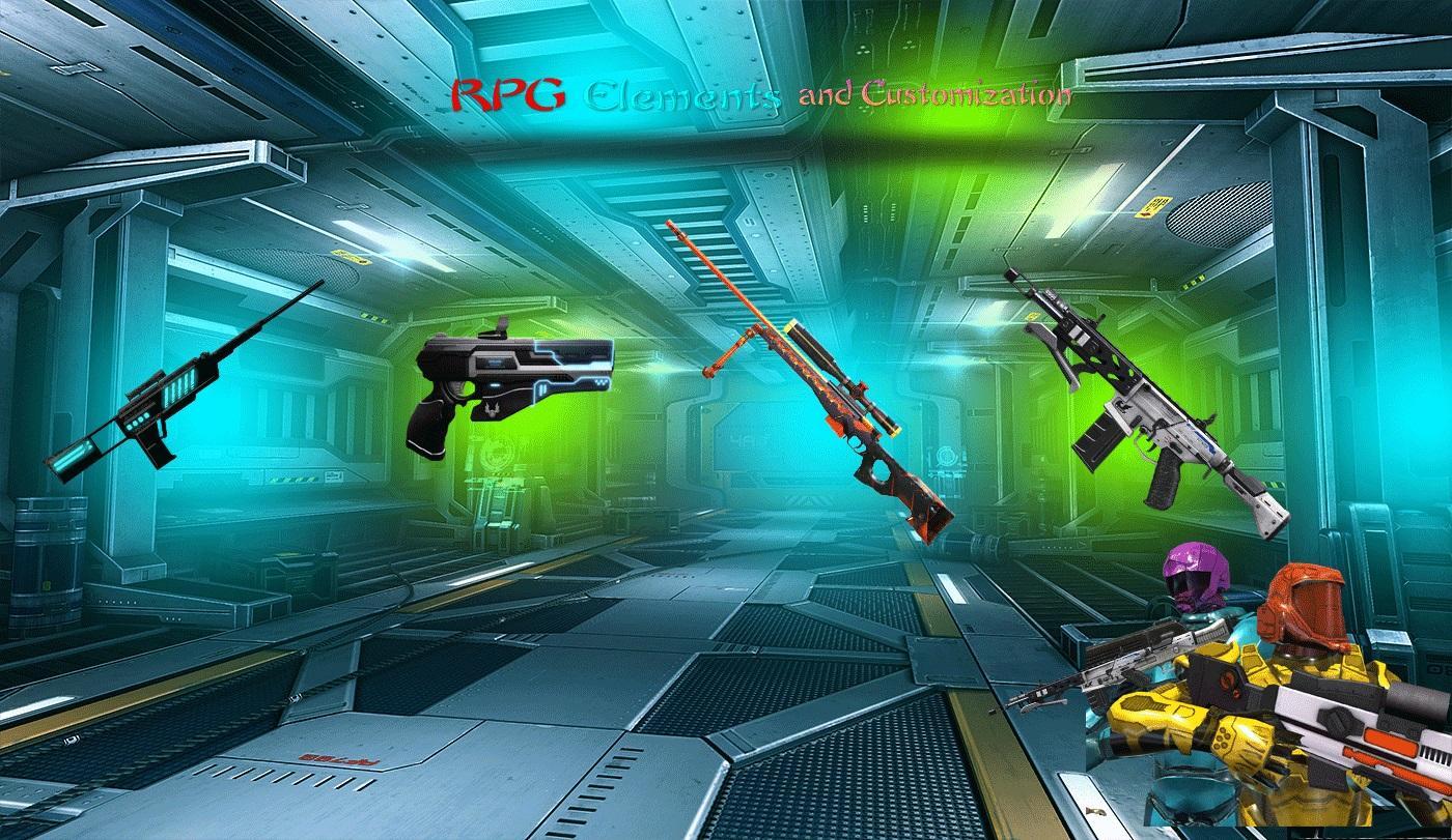 Realistic Space Shooting