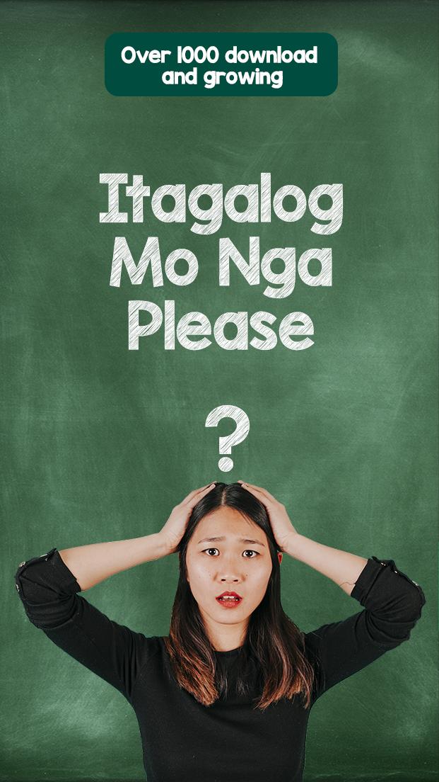 Itagalog Mo Nga Please