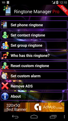 Ringtone Manager Pro FREE