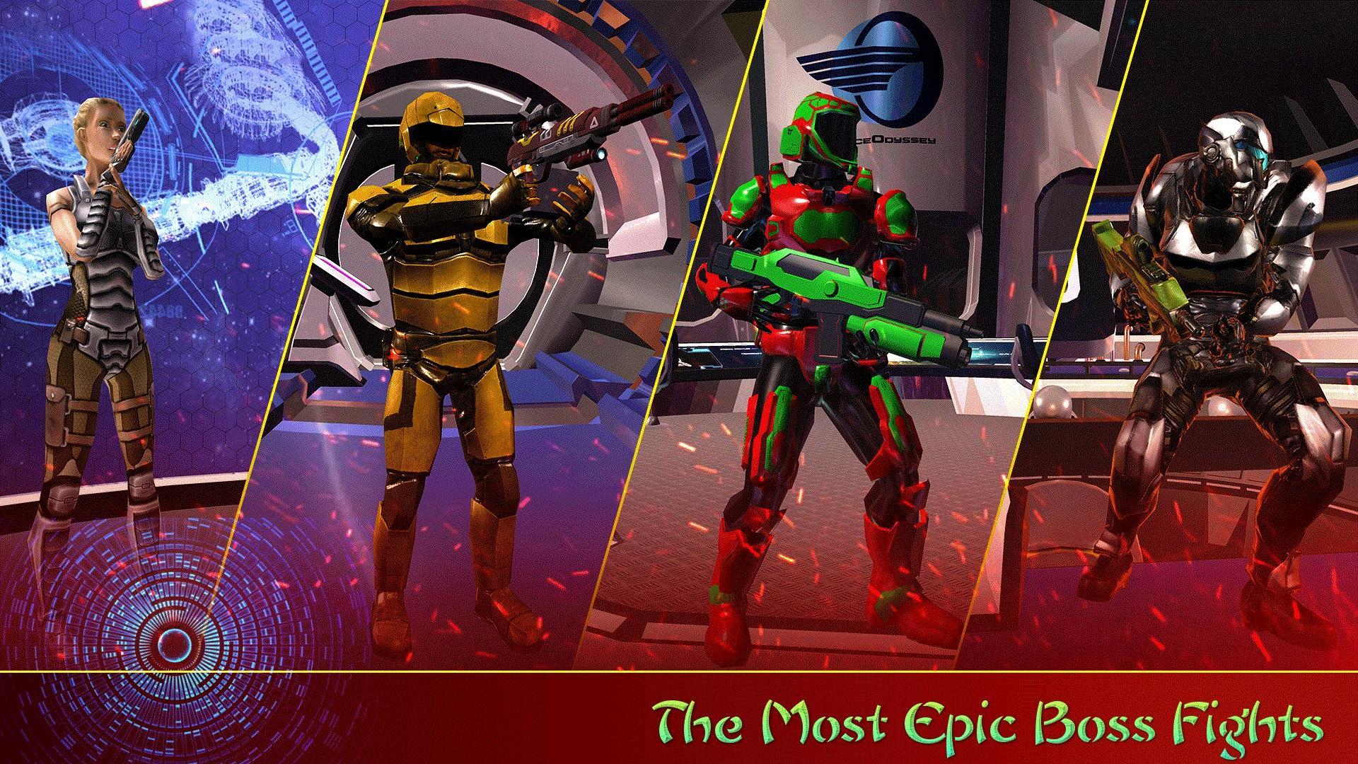 Realistic Space Shooting