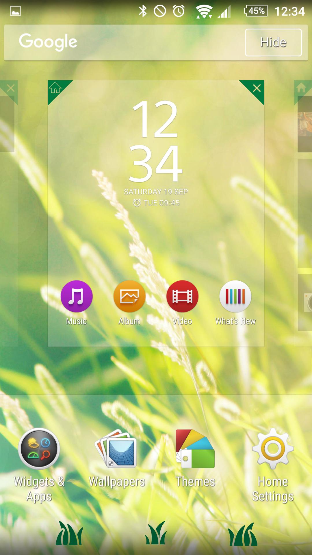 Xperia Theme - Grass FREE