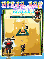 Ninja eat sushi