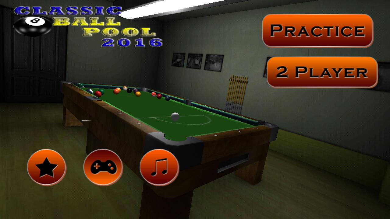 Classic 8 Ball Pool 2016