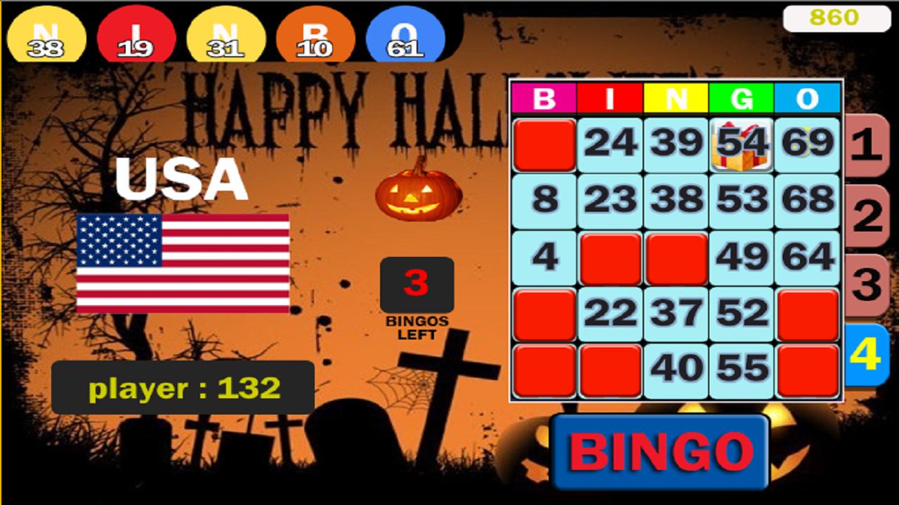 Dots Bingo - HalloWeen