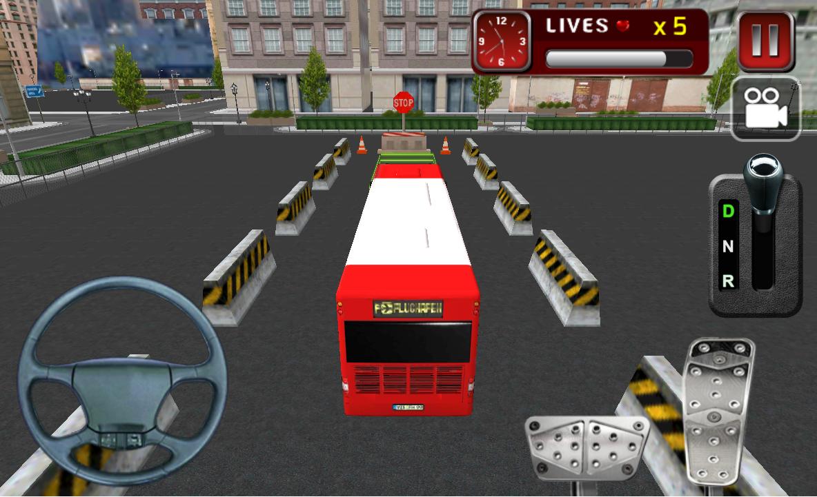 3D Bus Parking Simulator