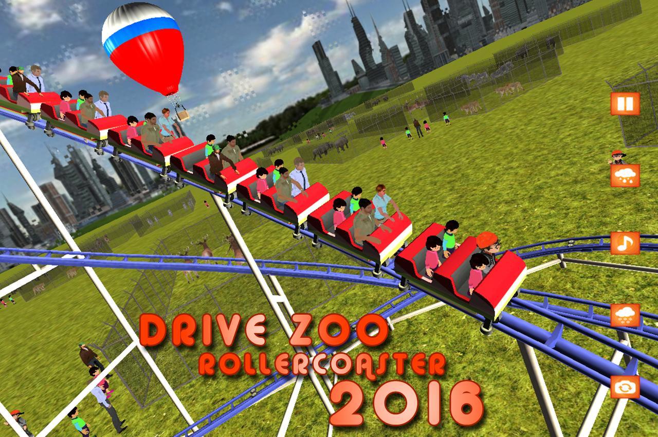 Drive Zoo Roller Coaster 2016