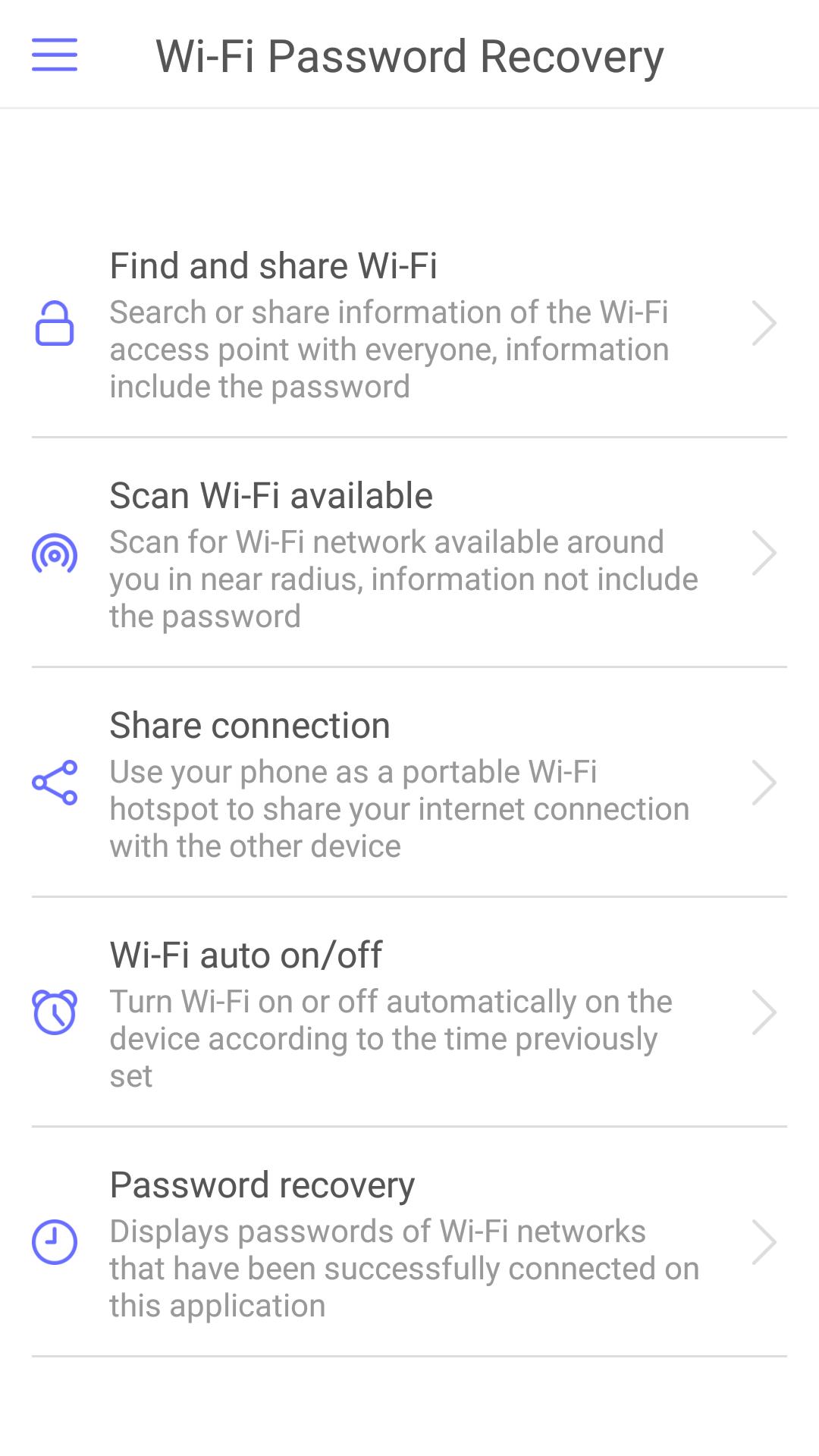 Wifi Password Recovery (Show W