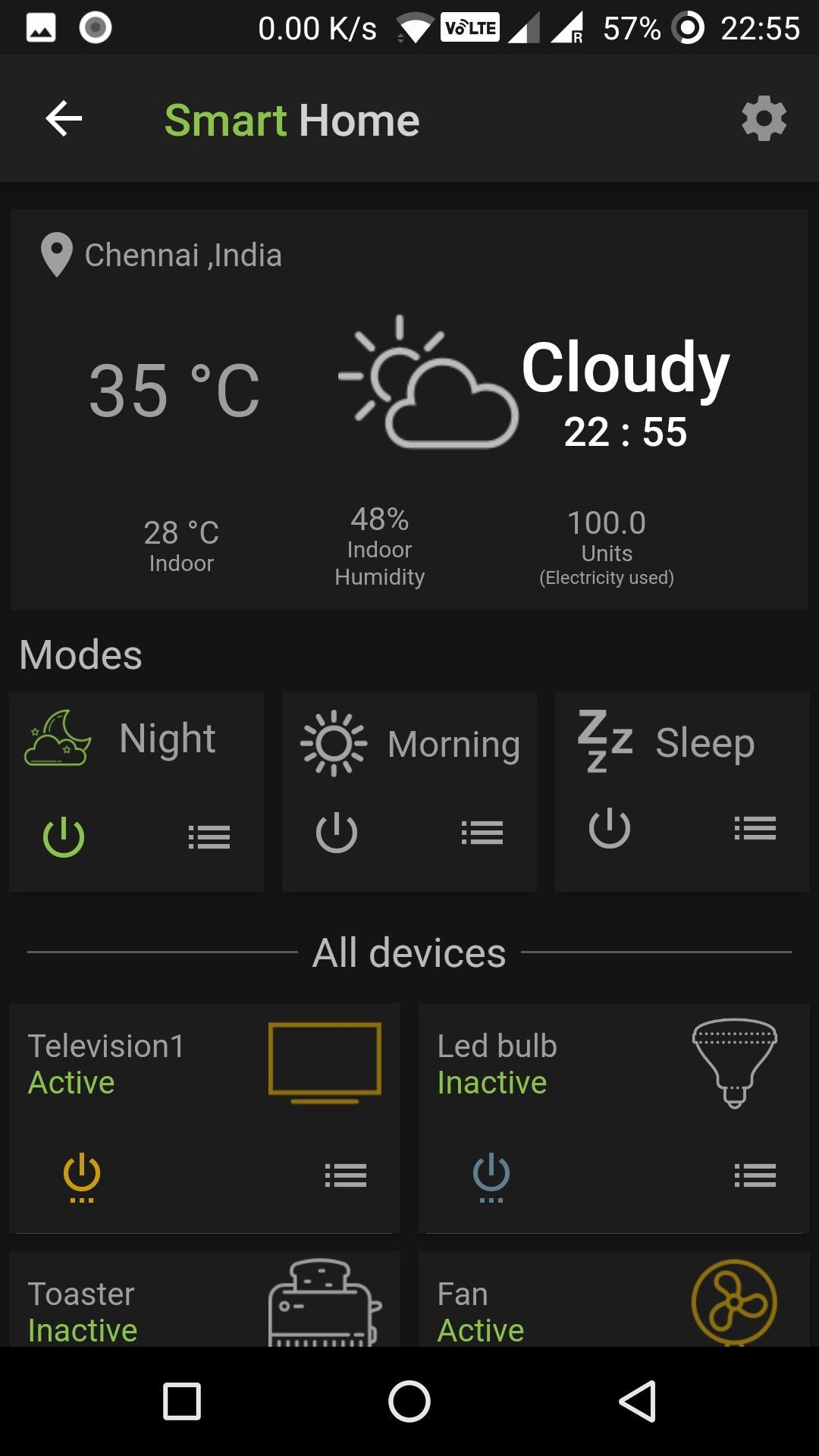 Flutter - Smart Home