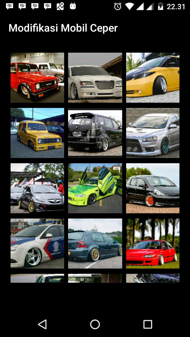 Modifikasi Mobil Ceper