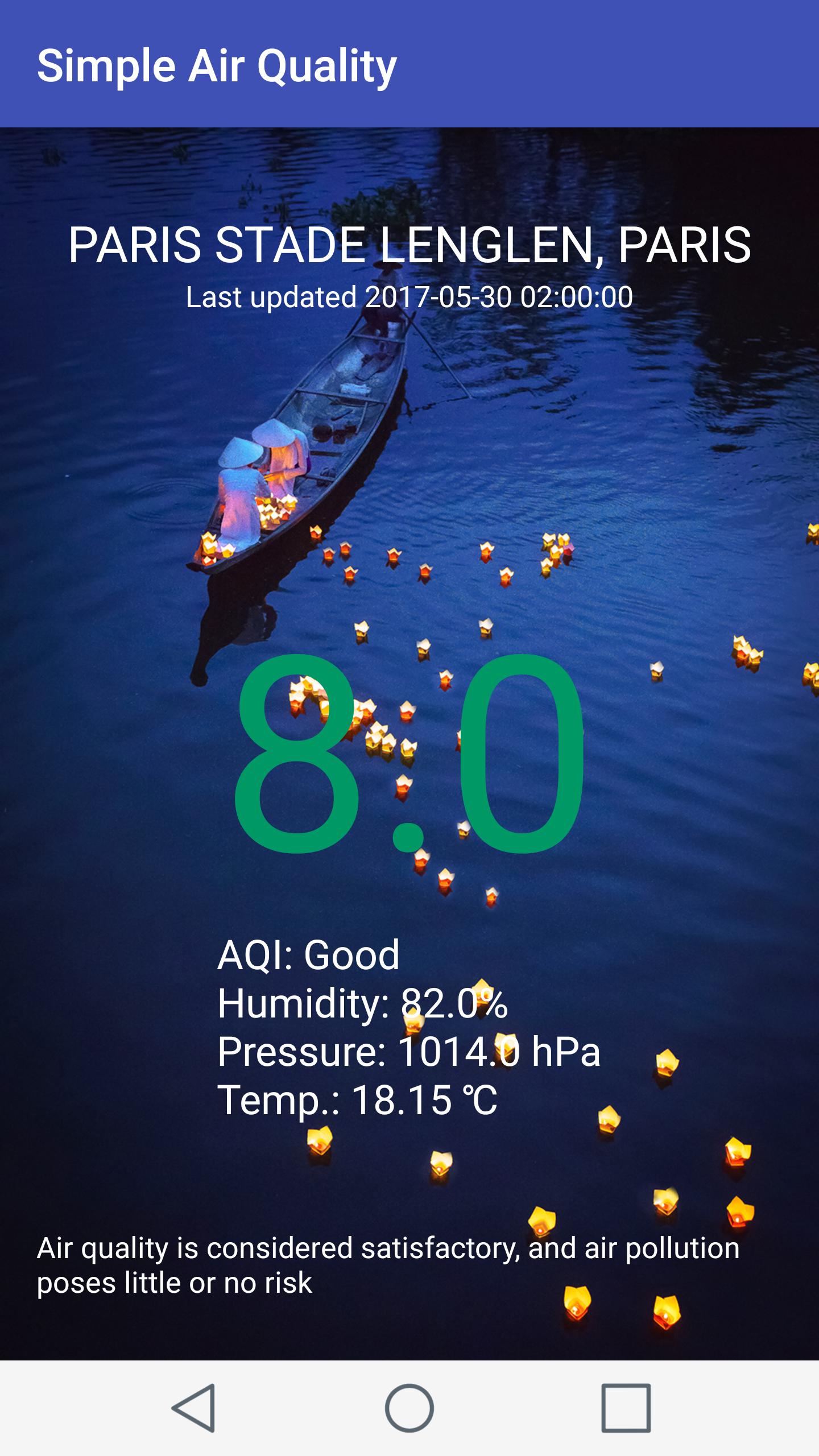 Simple Air Quality (AQI)