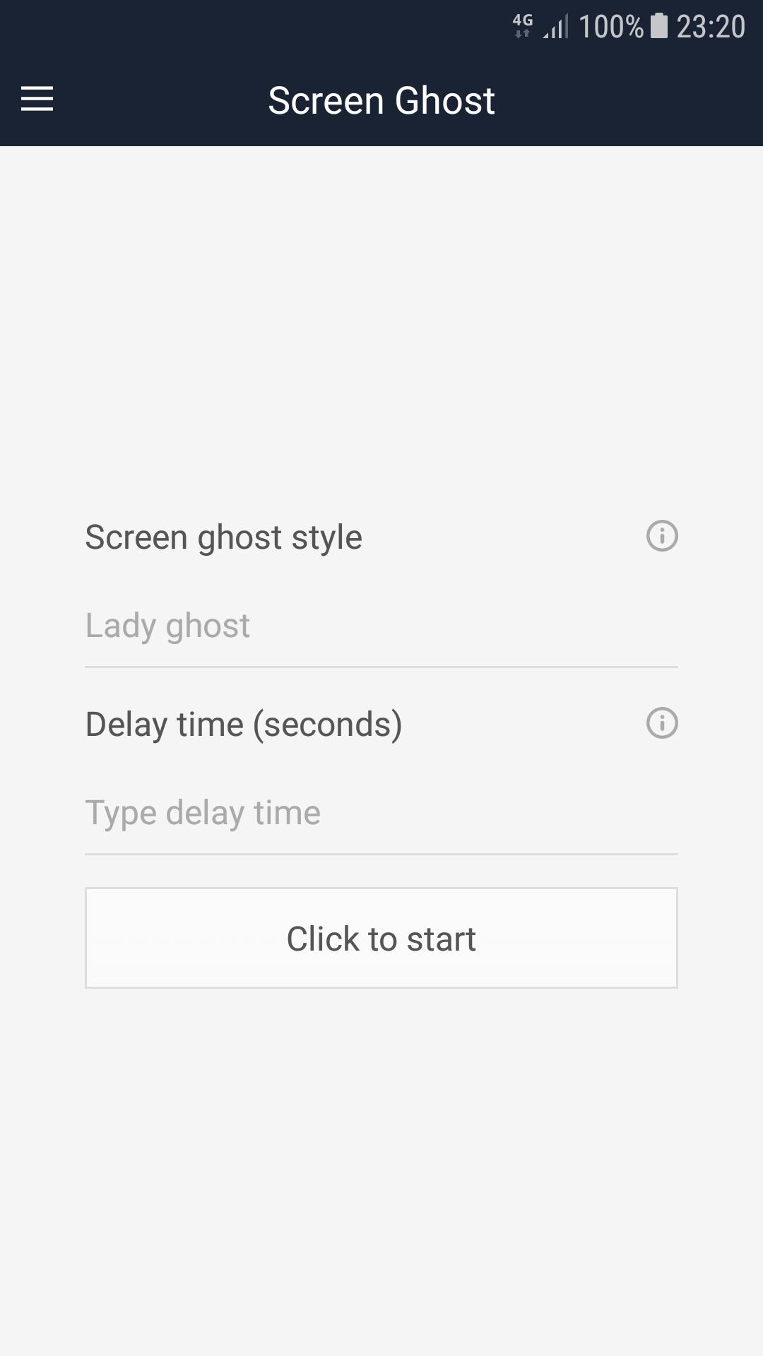 Ghost On Screen Prank App