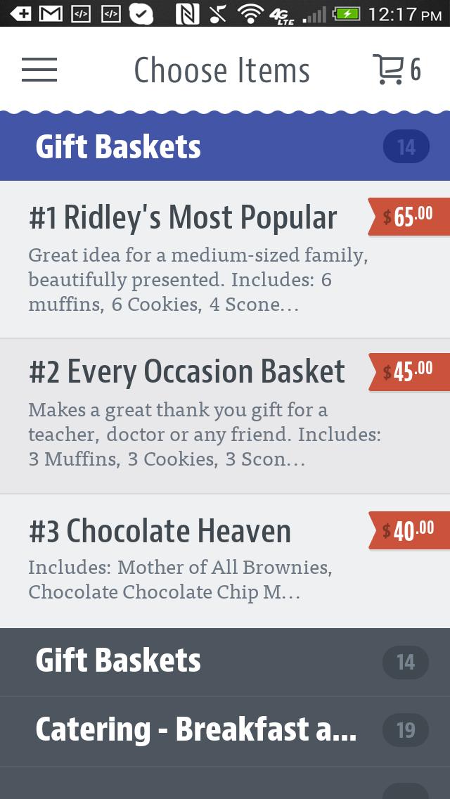 Ridley's Bakery To Go