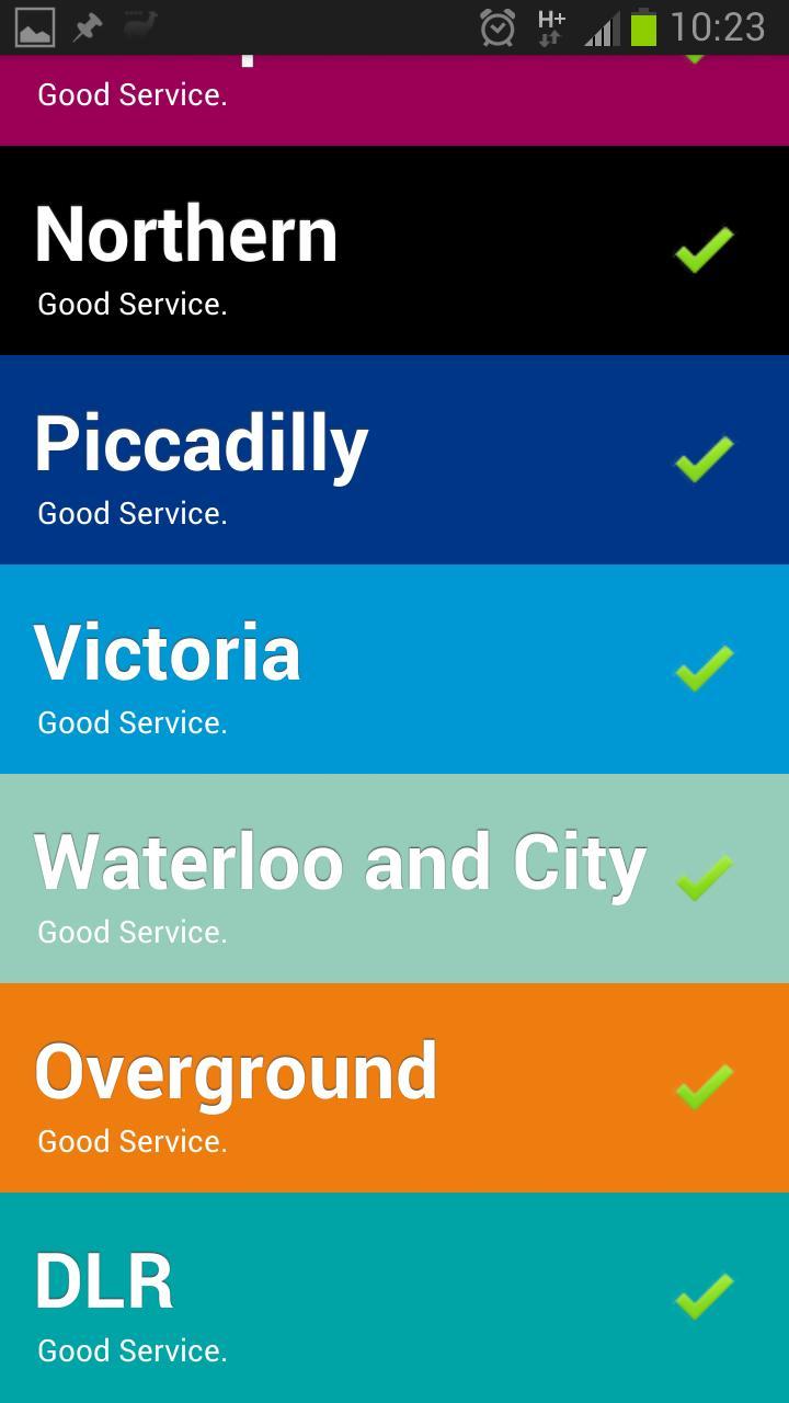 StaTube - Quick Tube Status