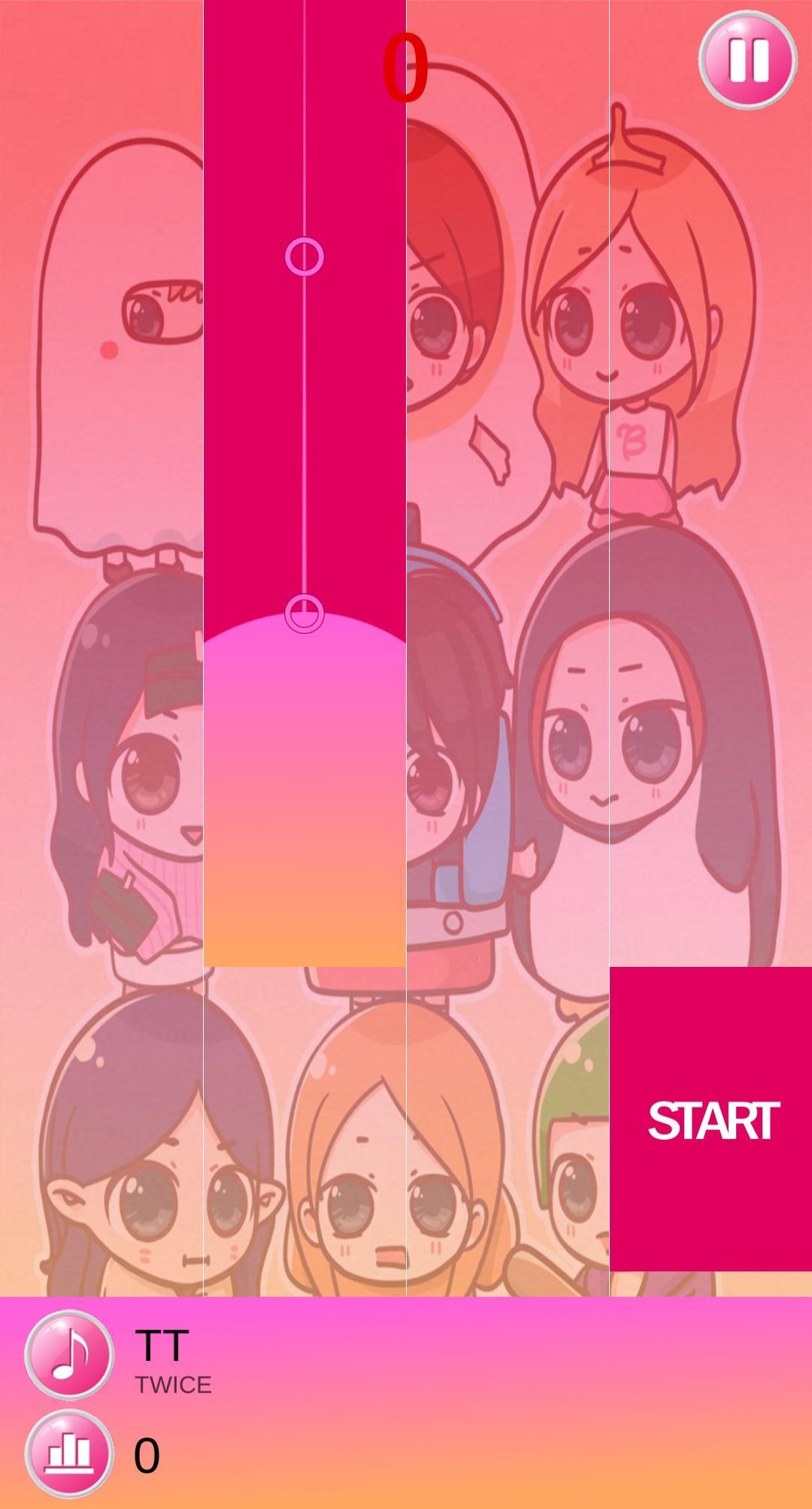 TWICE Chibi Piano Tiles