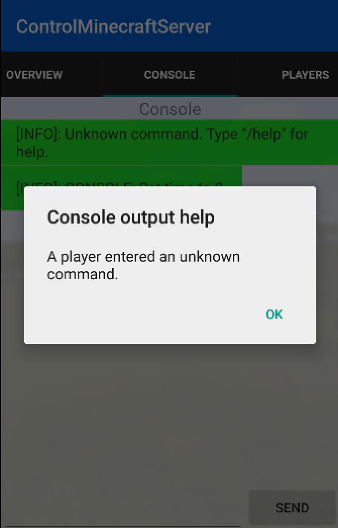 ControlMinecraftServer