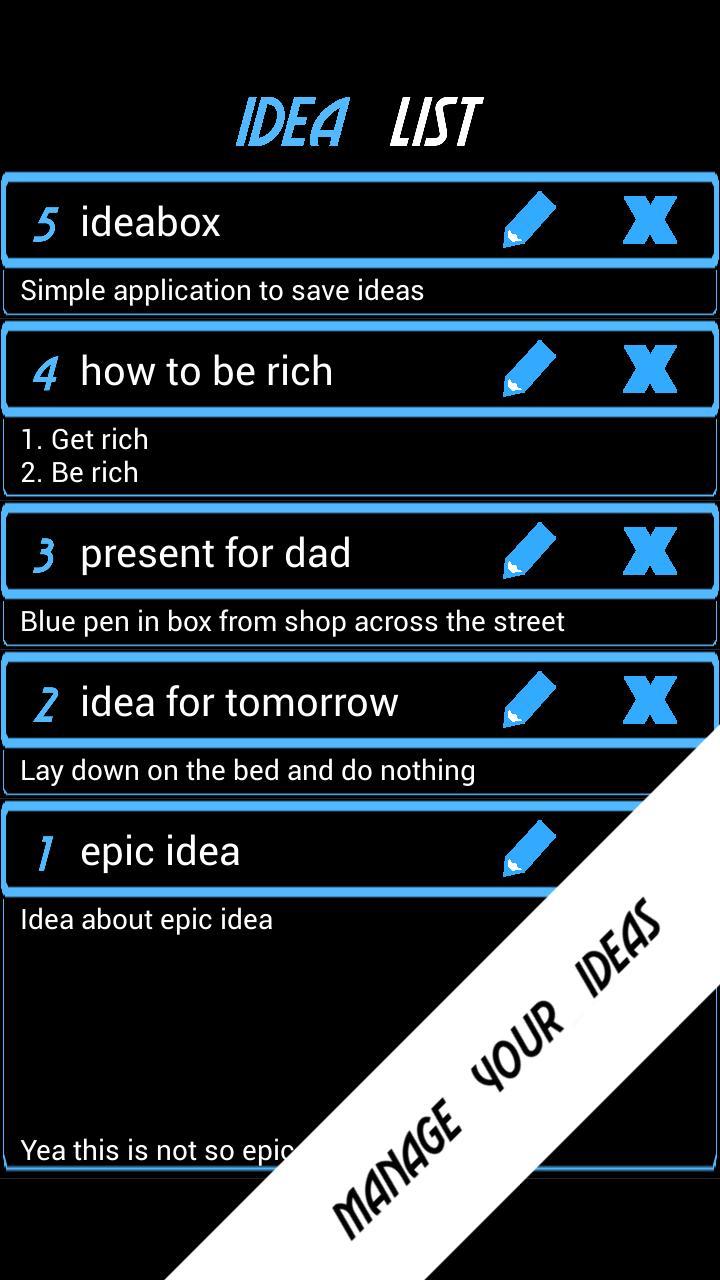 Idea Note
