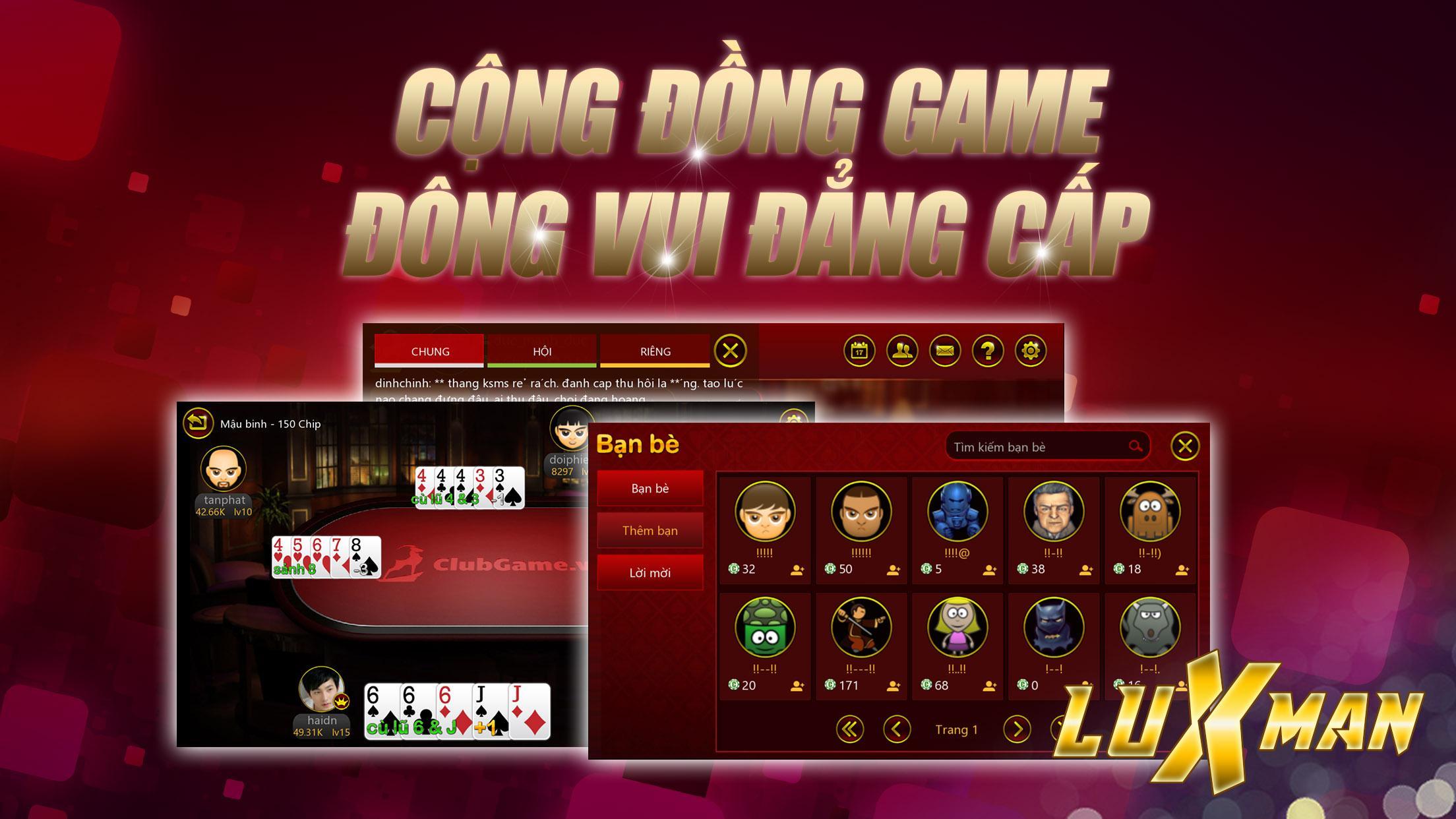 Game Bai Doi Thuong - LuxMan