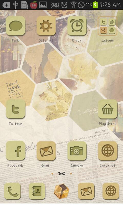Daydream(autumn) go launcher
