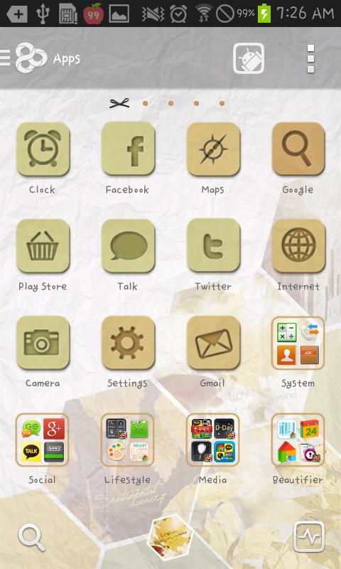 Daydream(autumn) go launcher