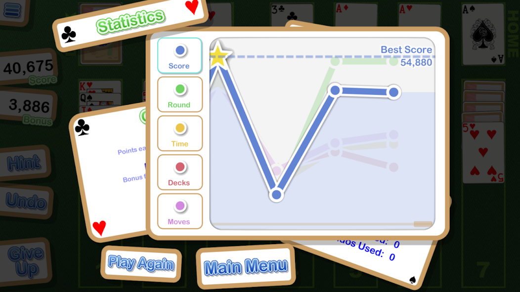 Crystal Klondike Solitaire
