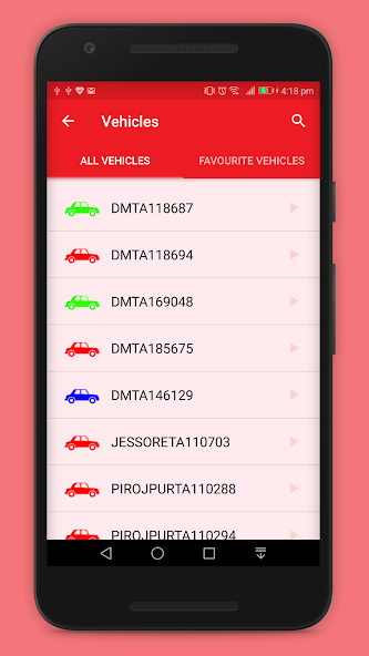 Robi Vehicle Tracking