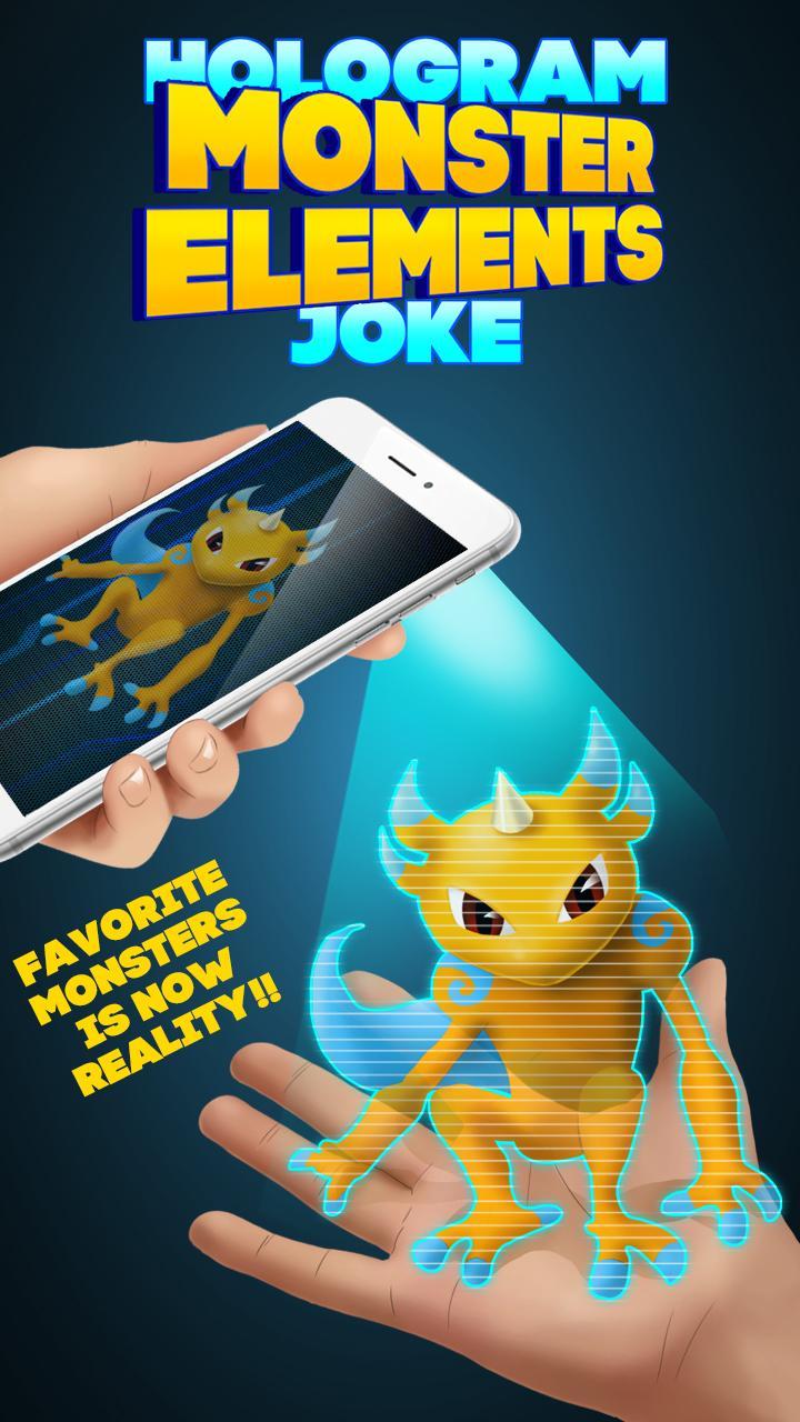 Hologram Monster Elements Joke