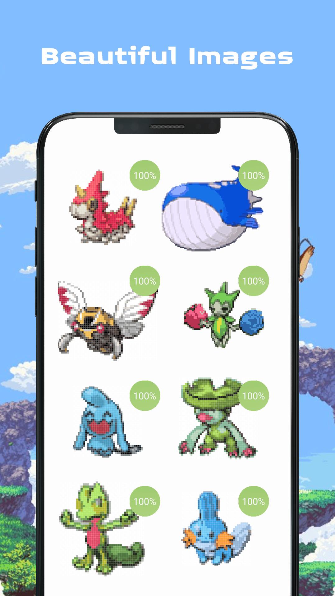 Color by Number - Pokees 2